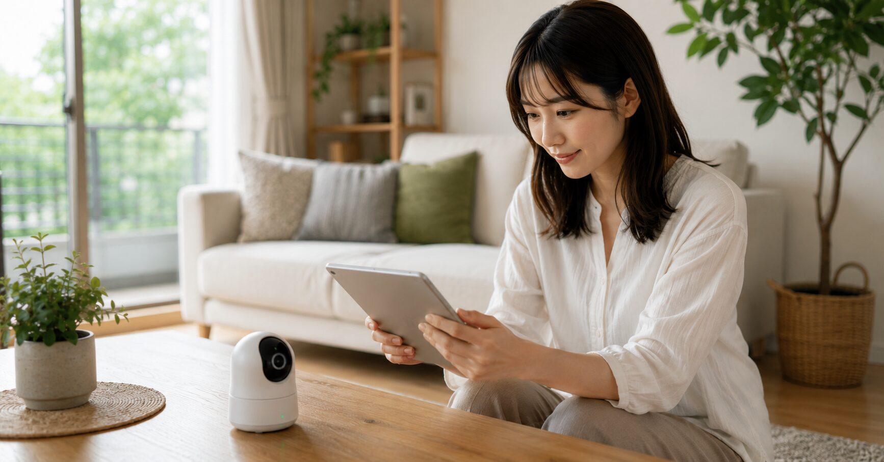 ホームセキュリティの実践を表すイメージ画像