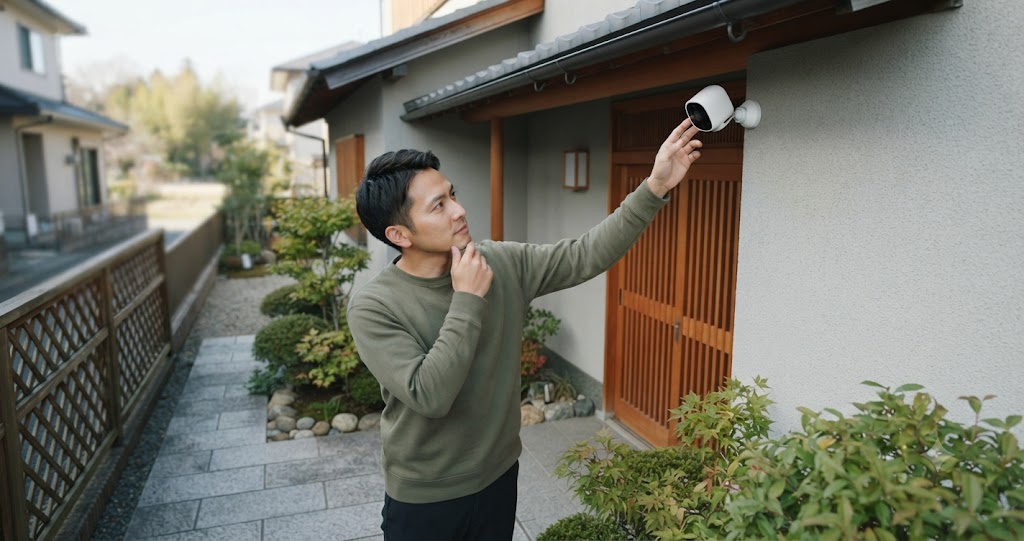 防犯カメラ・防犯機器の選定を表すイメージ画像