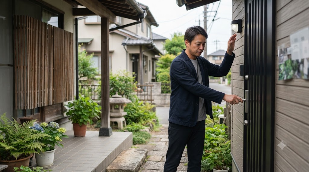 住まい・外出先の防犯の選定を表すイメージ画像