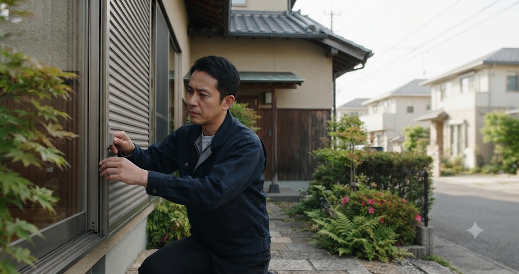 住まい・外出先の防犯の比較を表すイメージ画像