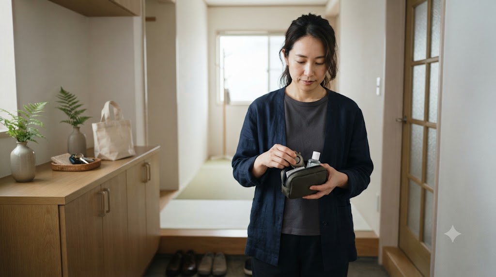 住まい・外出先の防犯の実行を表すイメージ画像